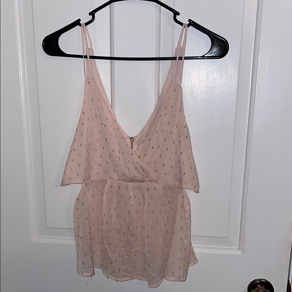 Express Pink Sleeveless Top
